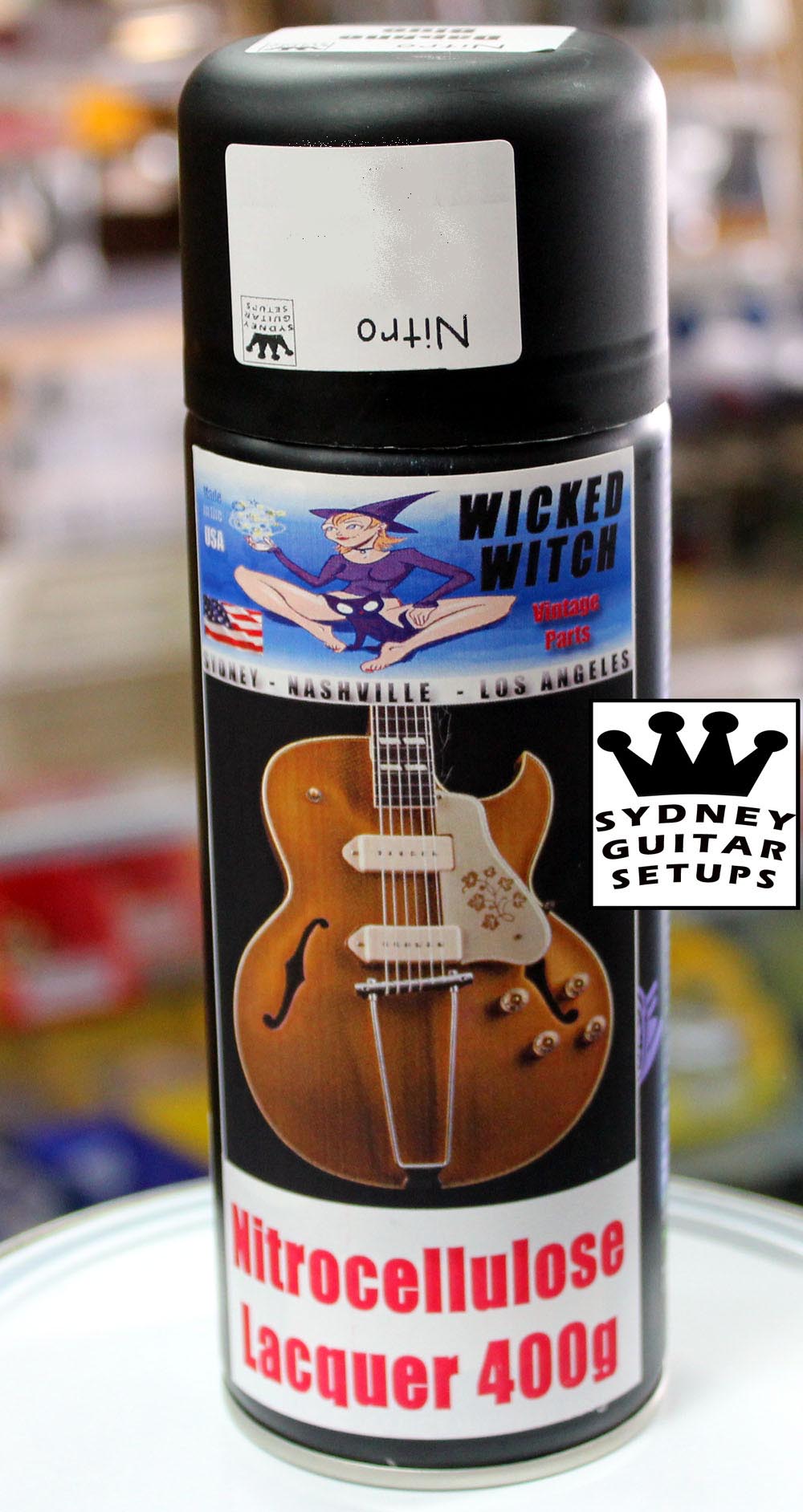 Lake Placid Blue VINTAGE 1957 Metallic Nitrocellulose Lacquer 400g